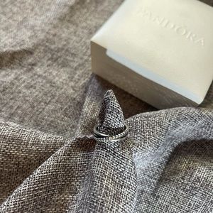 Pandora 14k diamond ring